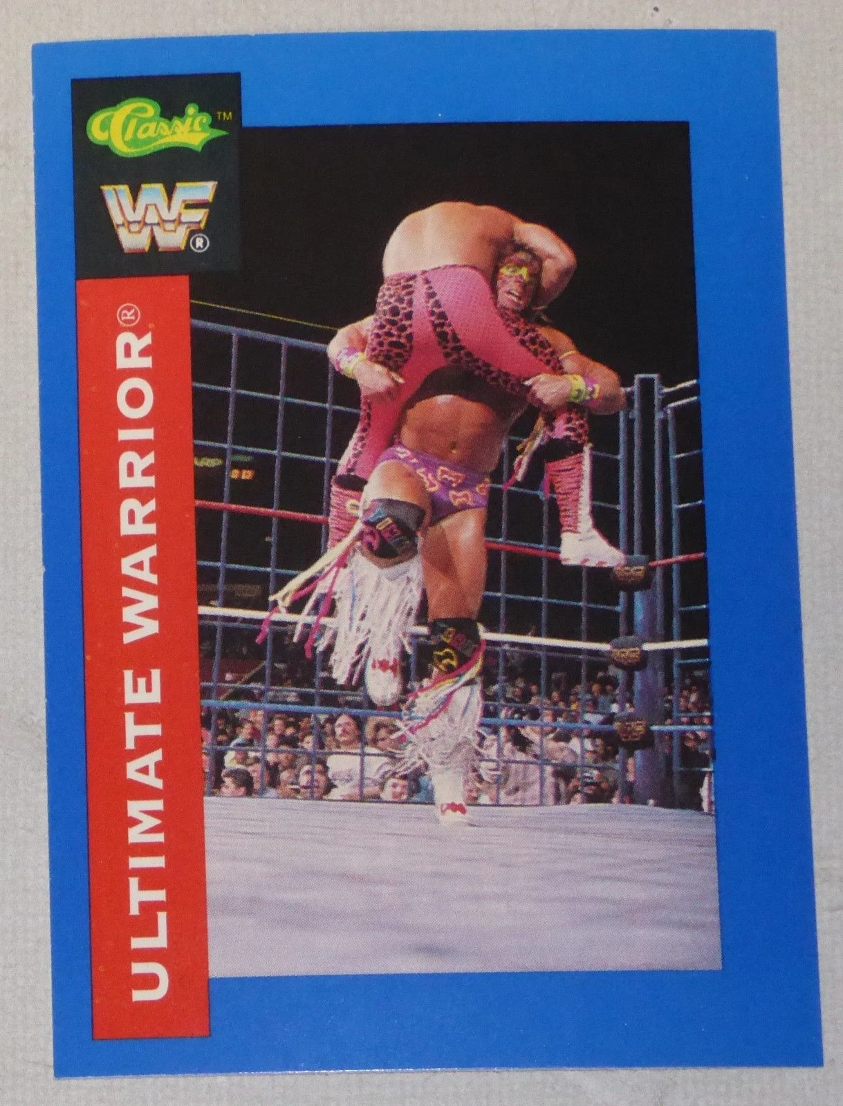 1991 WWF Classic Superstars Cards Ultimate Warrior (No.2) Pro
