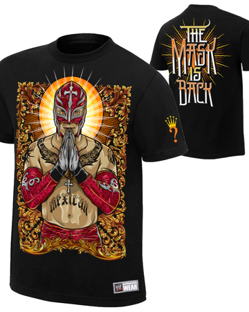 Rey Mysterio The Mask Is Back T Shirt Pro Wrestling Fandom
