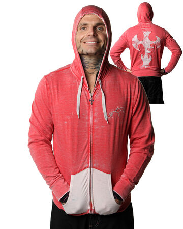 Jeff Hardy Brand Pink Custom Hoodie Pro Wrestling Fandom