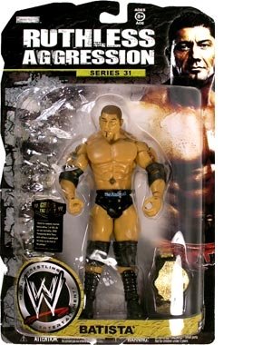 WWE Wrestling Ruthless Aggression Series 18 Batista Action Figure