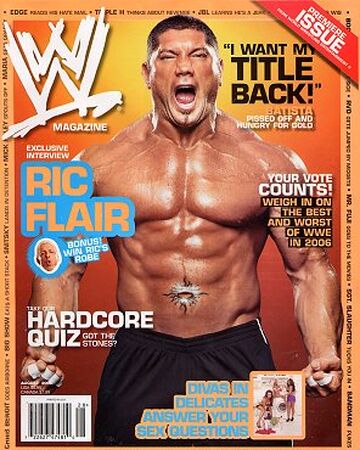 Wwe Magazine August 2006 Pro Wrestling Fandom