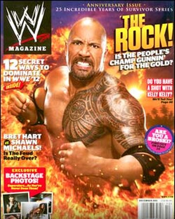 Wwe Magazine December 2011 Pro Wrestling Fandom