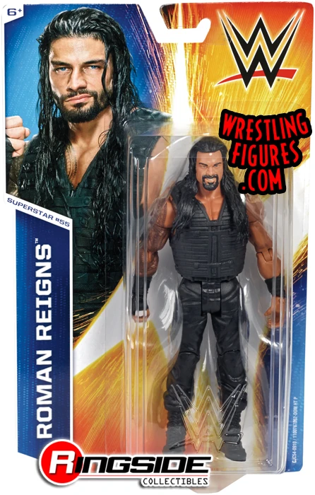 Official Mattel Wwe Basic Series 66 Raw Roman Reigns Action Figure Toys Games Action Figures Research Unir Net