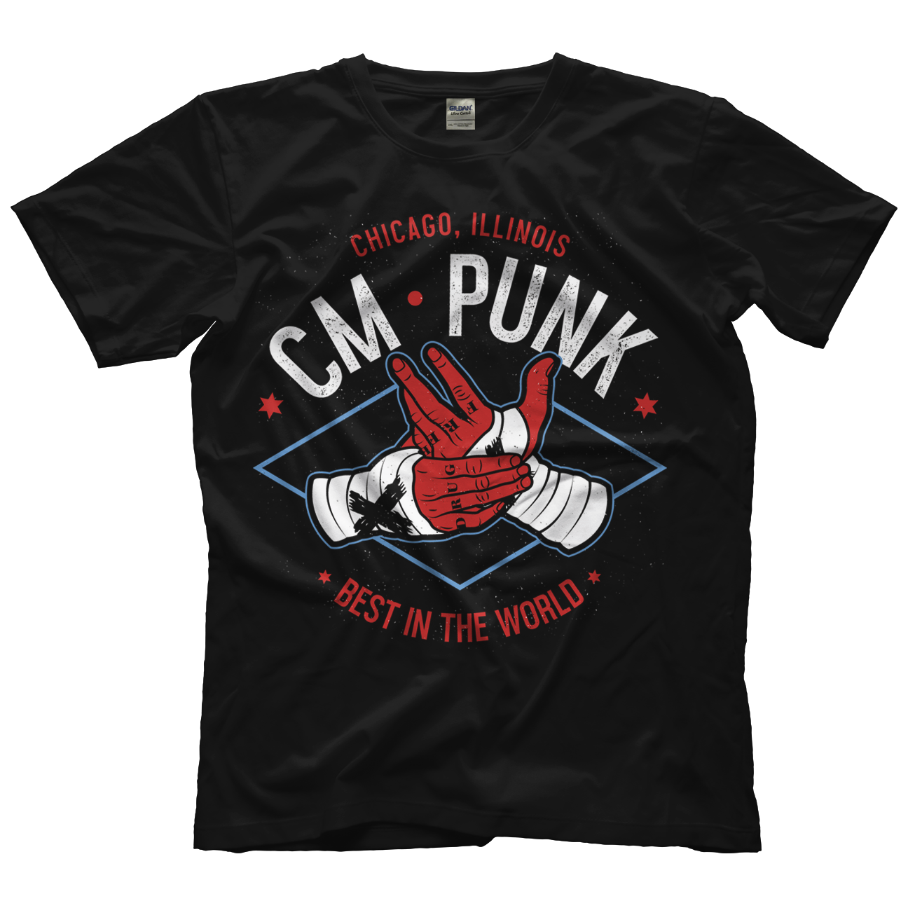 cm punk t shirt aew uk