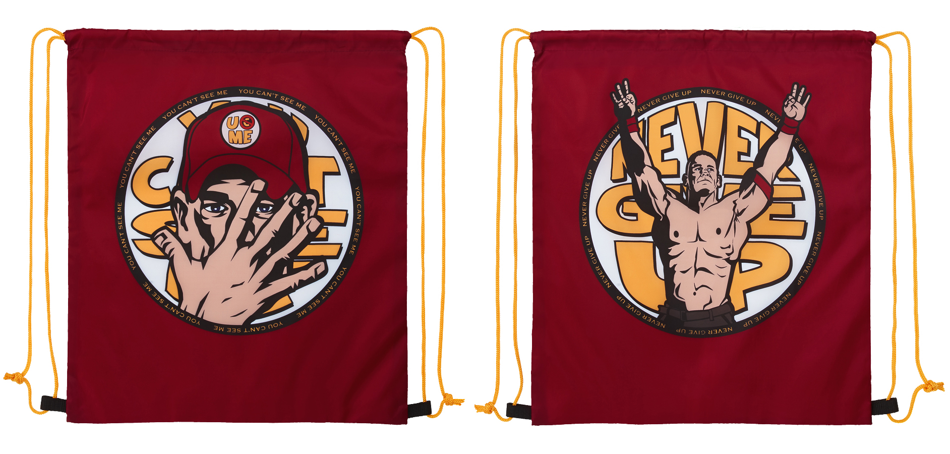 John Cena U Can T C Me Drawstring Bag Pro Wrestling Fandom