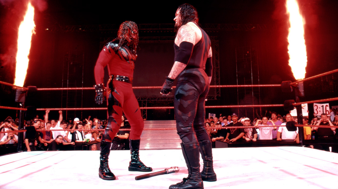 Image Kane And Undertaker 1999 Pro Wrestling Fandom Powered By Wikia 