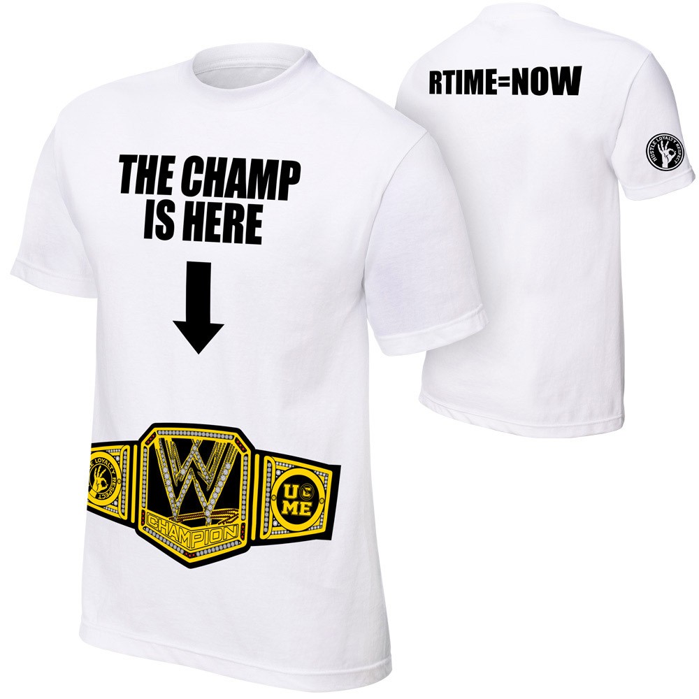 roblox dolph ziggler shirt John Cena The Champ Is Here 2013 T Shirt Pro Wrestling Fandom