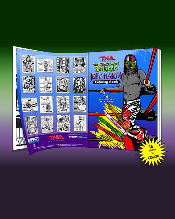 Jeff Hardy Coloring Book Pro Wrestling Fandom