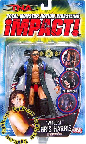 TNA Wrestling Impact Wildcat Chris Harris Action Figure