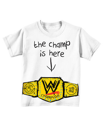 the champ is here shirt