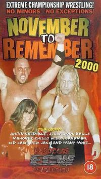 Image result for Ecw november to remember 2000