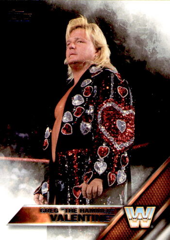2016 WWE (Topps) Then, Now, Forever Greg Valentine (No.169 ...