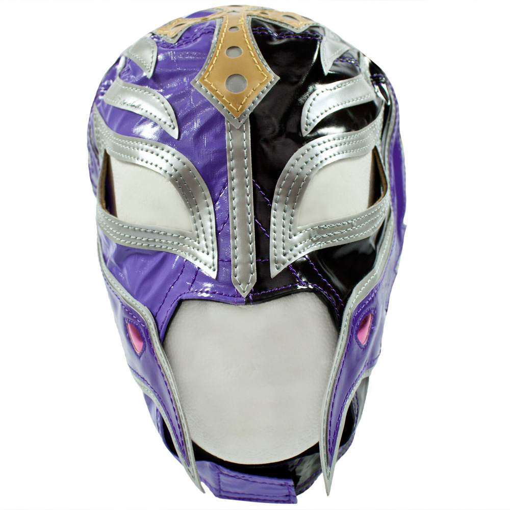 Rey Mysterio Black Purple Replica Mask Pro Wrestling Fandom