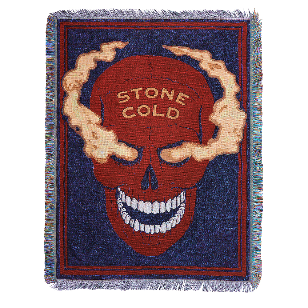 Stone Cold Steve Austin Smoking Skull Tapestry Blanket Pro Wrestling Fandom
