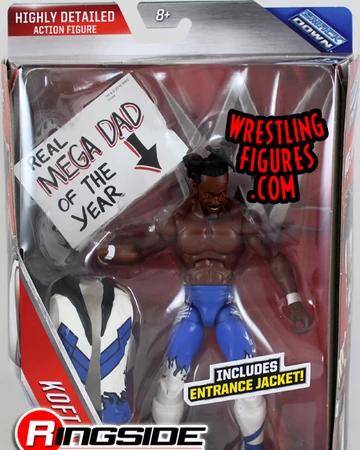 Kofi Kingston Wwe Elite 43 Pro Wrestling Fandom