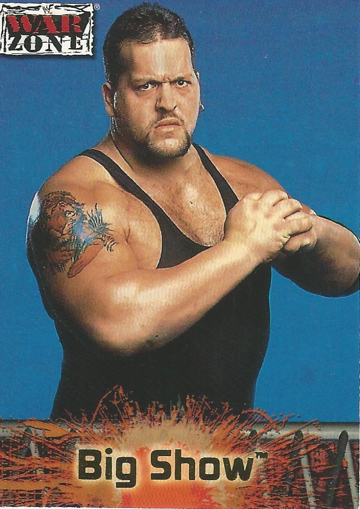 2001 WWF RAW Is War (Fleer) Big Show (No.56) Pro Wrestling Fandom