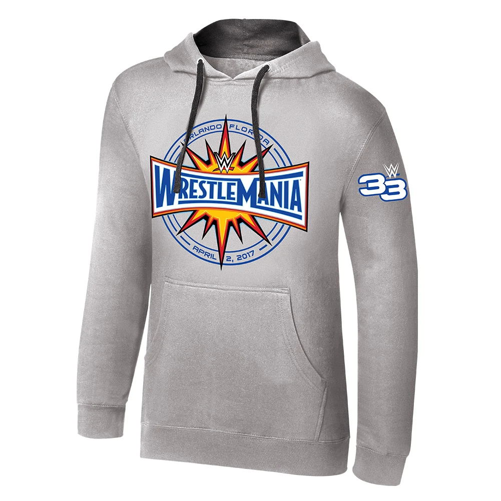 wwe logo hoodie