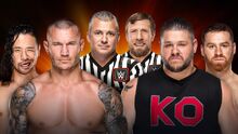 Clash of Champions 2017 Randy Orton & Shinsuke Nakamura vs. Kevin Owens & Sami Zayn