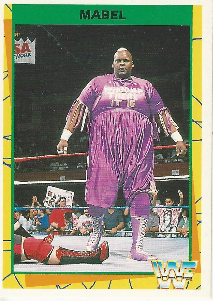 1995 WWF Wrestling Trading Cards (Merlin) Mabel (No.113) Pro
