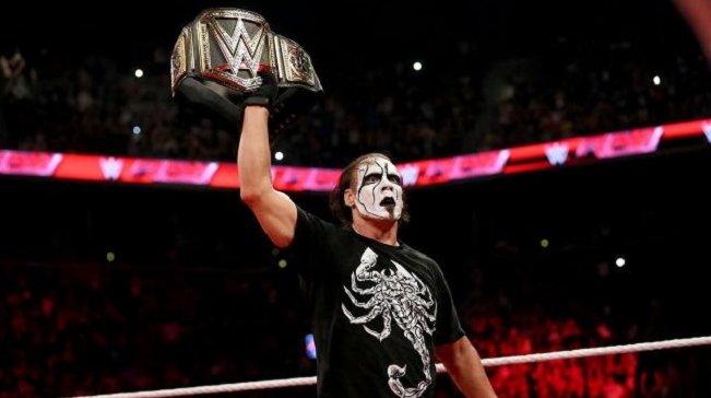 Resultado de imagem para sting wwe champion