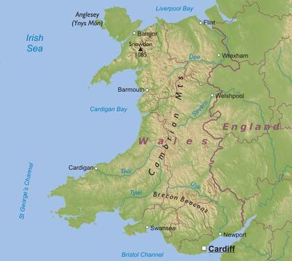 Wales-map