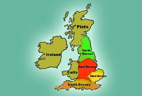 Anglo-saxon map kingsandlaw