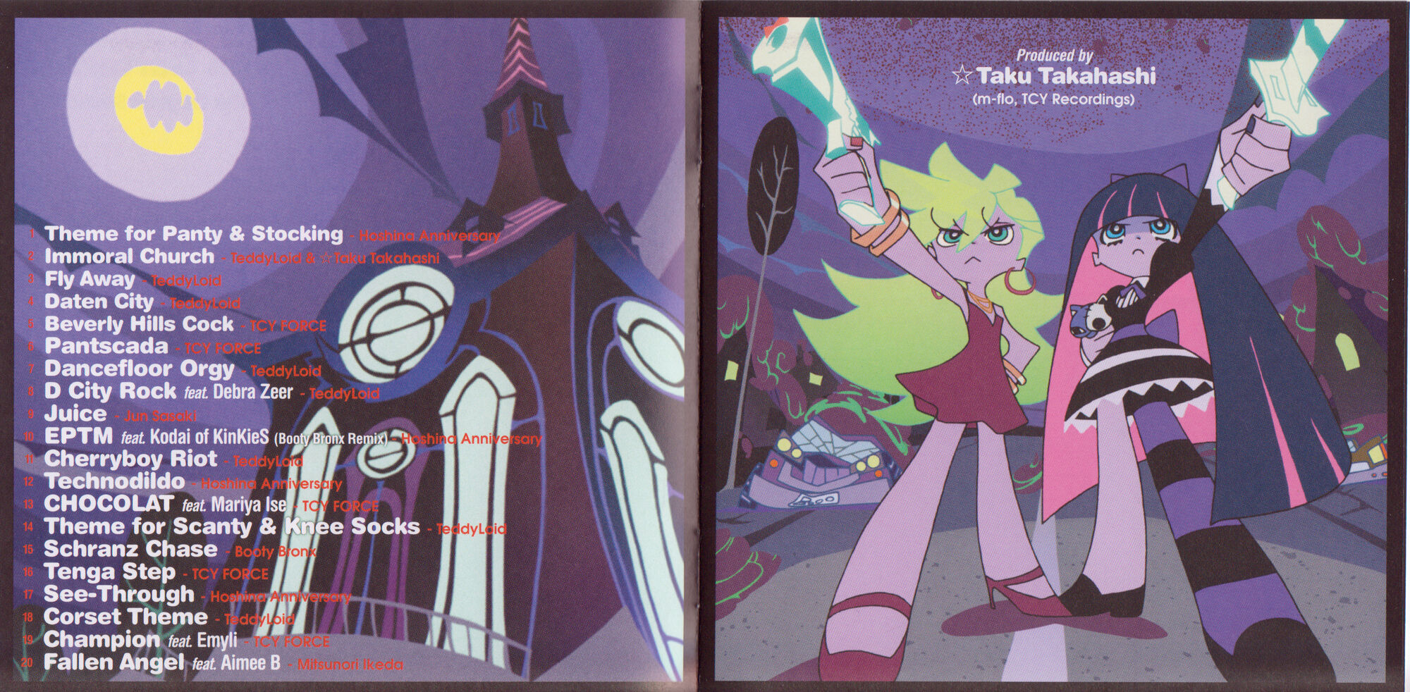 color pages panty stocking with garterbelt