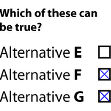 Multiple Choice Testing Method Psychology Wiki Fandom