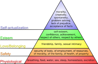 Maslow S Hierarchy Of Needs Psychology Wiki Fandom