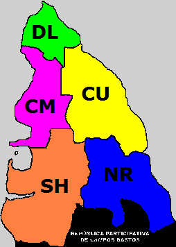 PortoClaro mapa distritos