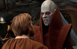 Obi-Wan is greeted by Tion Medon