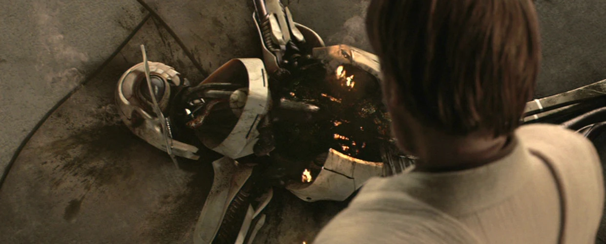 Resultado de imagem para obi wan matando grievous