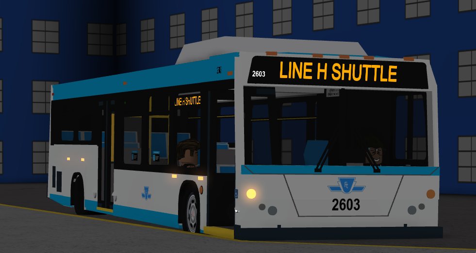 Ttc Bus Roblox - i made an orion vii bus roblox