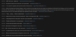 Script discussions feed