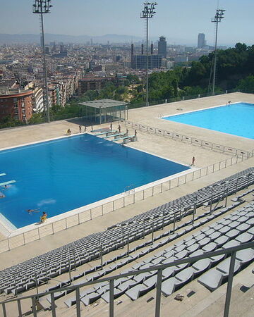 Piscina Municipal De Montjuic Wiki Pulseras Rojas Fandom