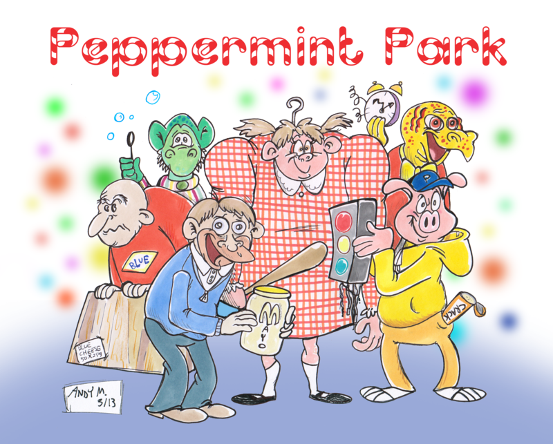 peppermint park letter m