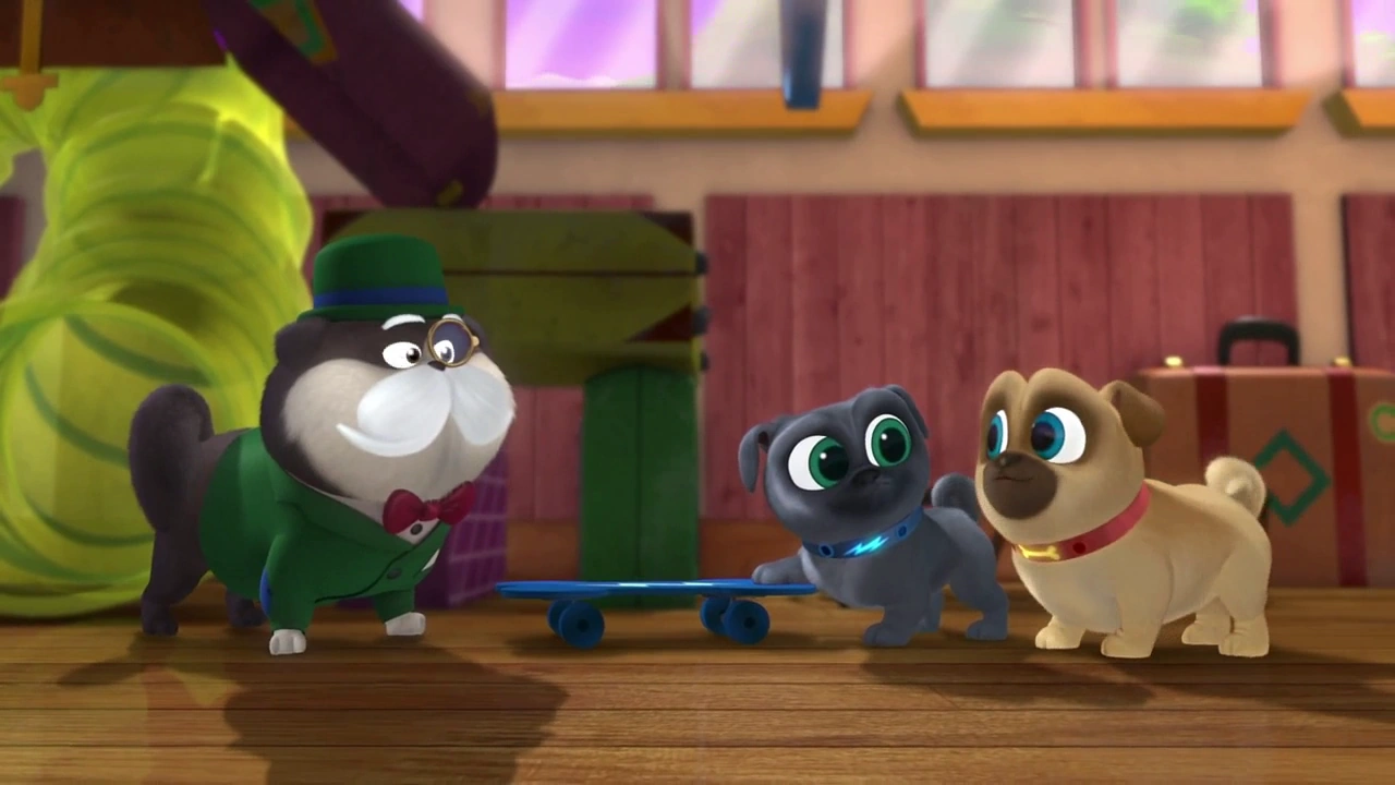 Dinner Thief On The Puppytown Express Puppy Dog Pals Wiki Fandom