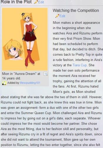 Role in the plot2