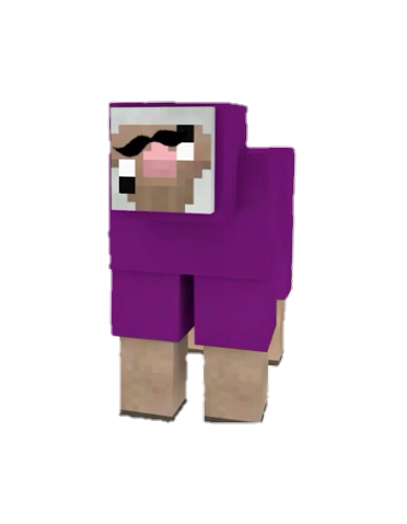 Purple Shep Purple Sheep Wikia Fandom - minecraft pink sheep roblox