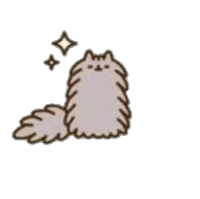 pusheen cat and stormy