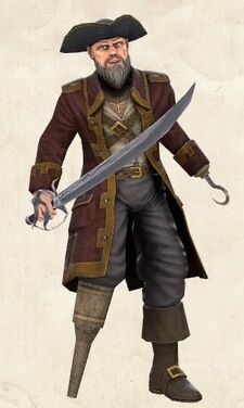 Pirate Captain body