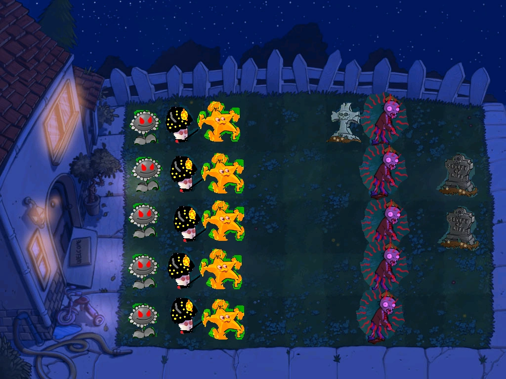 Image - Night Level.png | Plants vs. Zombies Character Creator Wiki