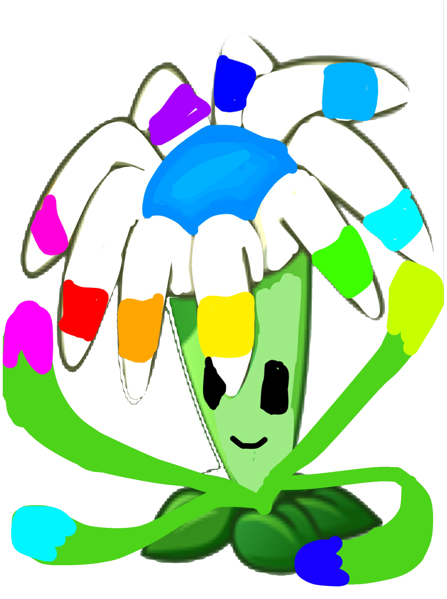 Painter Flower | Plants vs. Zombies Character Creator Wiki | Fandom