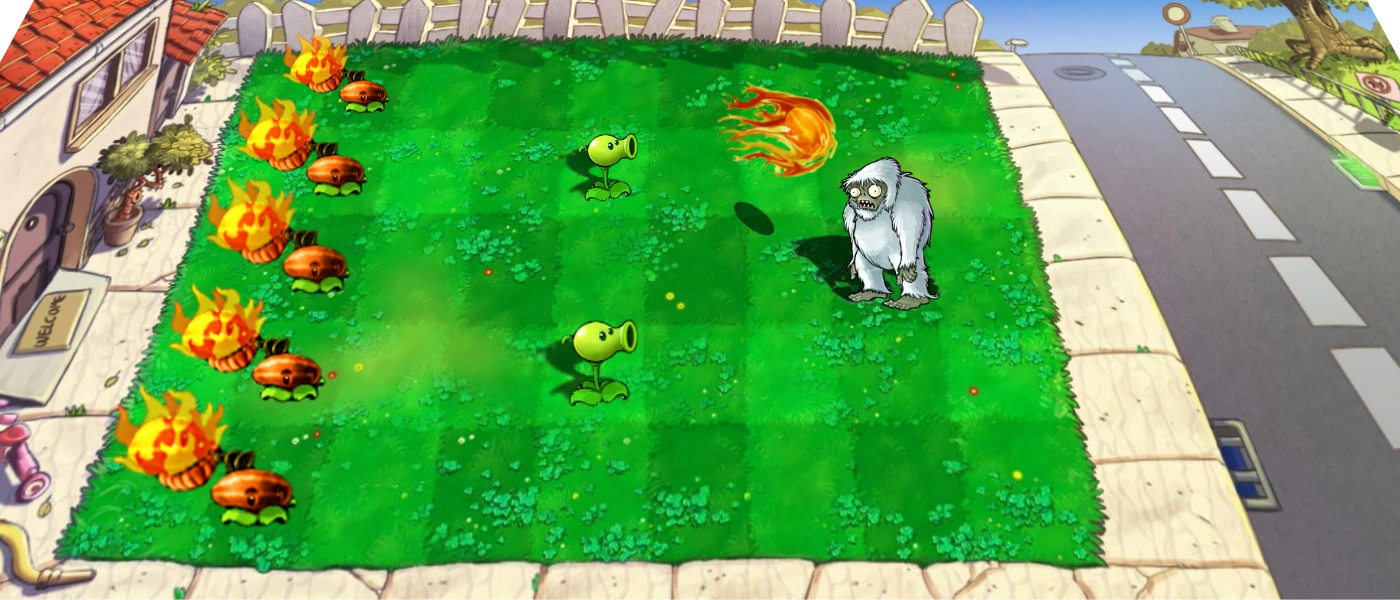 Plants vs zombies map. Plants vs zombies map