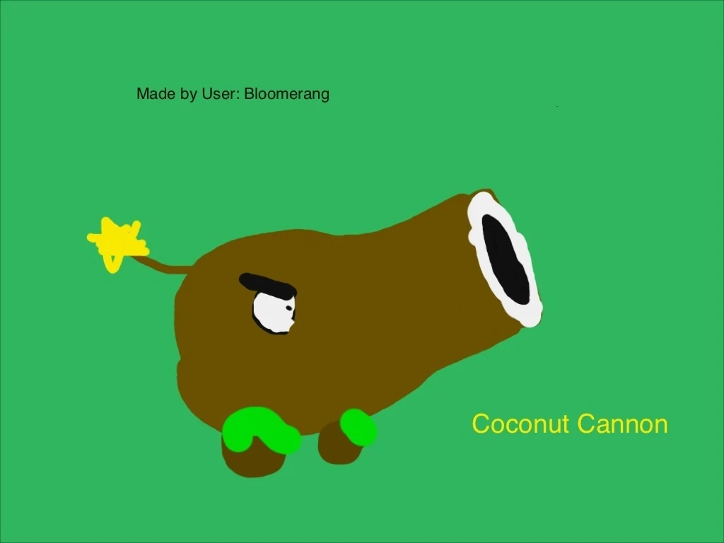 Coconut Cannon Blover's Komiks Wiki FANDOM powered by Wikia