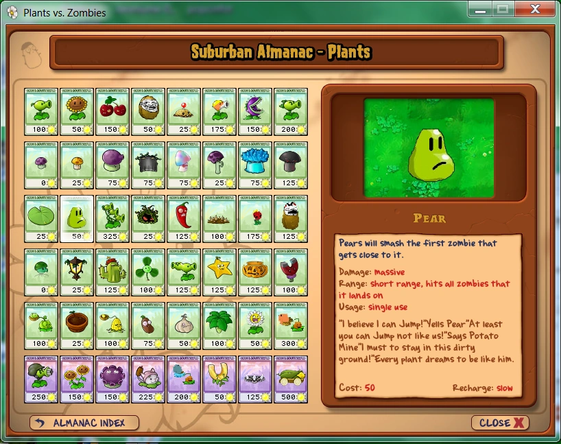 Pear Plants vs Zombies Mod Wiki Fandom