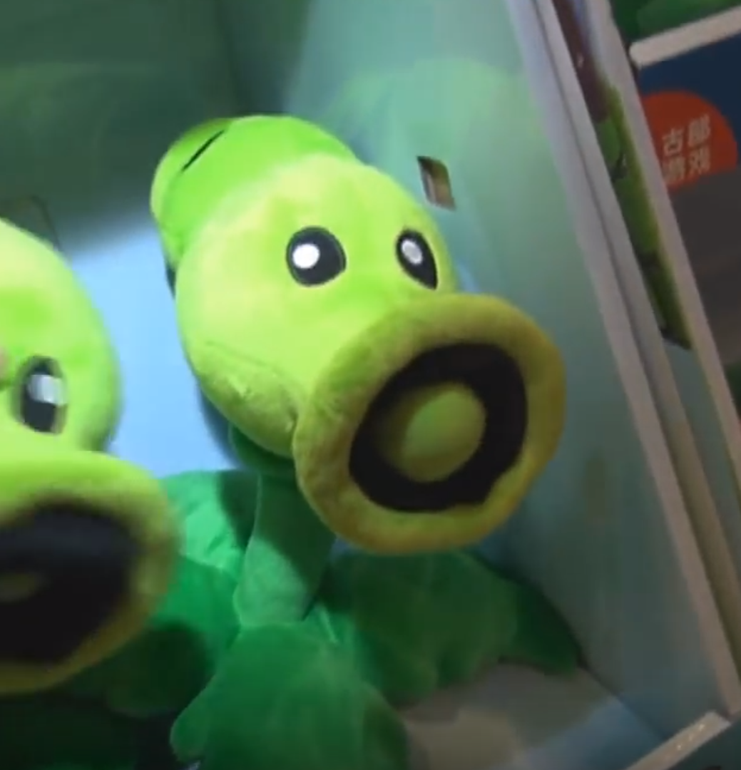 plants vs zombies repeater plush