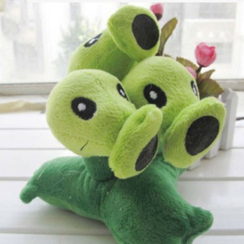 plants vs zombies threepeater plush