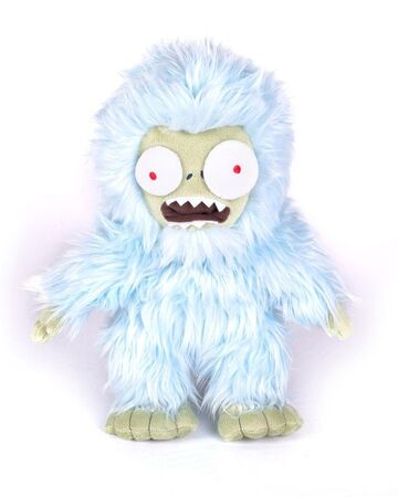 yeti zombie plush