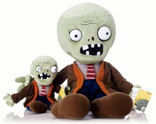 plants vs zombies disco zombie plush